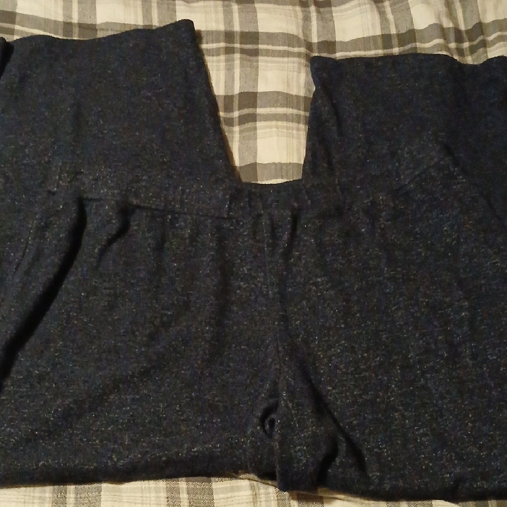 Susan Graver Lifestyle Womans Blue Pants LP